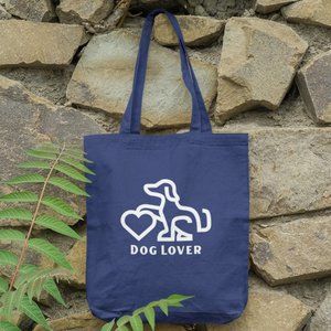 🆕Dog Lover Cute Canvas Tote Bag